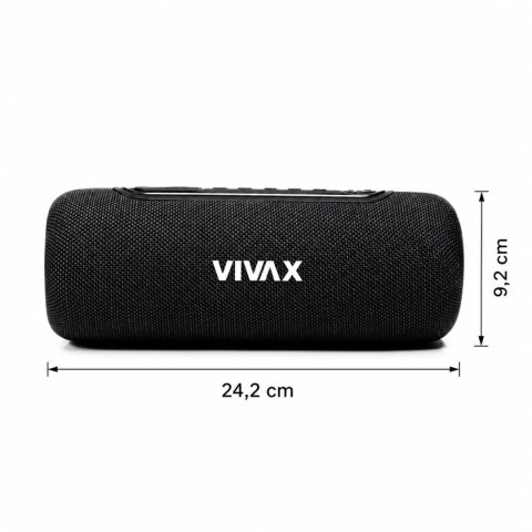 Głośnik Bluetooth 10W TWS LED IPX5 Mikrofon Mocny Poręczny VIVAX BS-110