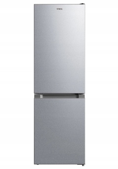 Lodówka Dwudrzwiowa Lov Frost 152 cm 174L INOX 39dB Zamrażarka ViVAX