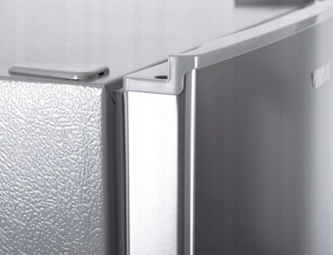 Lodówka Wolnostojąca 143 cm 204L INOX Chłodziarko Zamrażarka Vivax DD-207