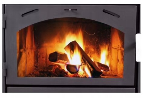 Piec Stalowy 9,6 kWh Kominek Wolnostojący HELIOS Mocny Wysoka Jakość Do Salonu HIT
