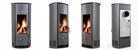 Piec Stalowy Ariel 6 kW Kominek Wolnostojący Koza do salonu Certyfikat ECO
