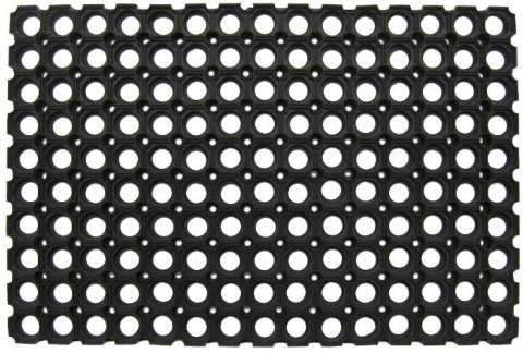 WYCIERACZKA GUMOWA NORDGRIP, 100X150, AŻUROWA, ANTYPOŚLIZGOWA, ZEWNĘTRZNA