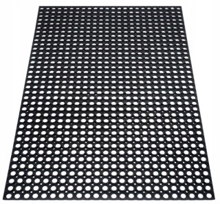 Wycieraczka Ażurowa 50x100 cm 16mm Gumowa Zewnętrzna pod Drzwi do Butów