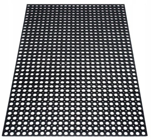 Wycieraczka Ażurowa 80x120 cm 16mm Gumowa Zewnętrzna pod Drzwi do Butów