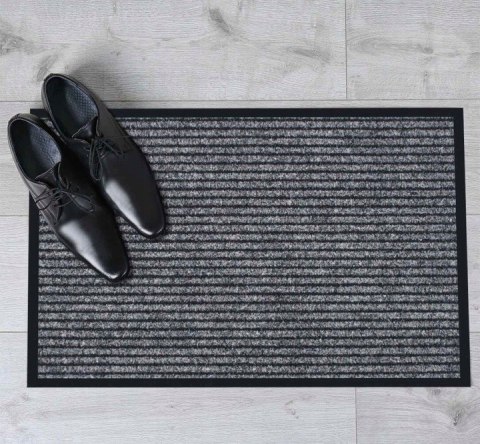 WYCIERACZKA POD DRZWI SMARTA, 40X60, GUMOWA, ANTYPOŚLIZGOWA, SZARA, MOCNA