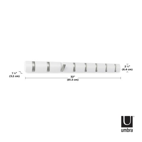 UMBRA wieszak na ubrania FLIP 8 biały