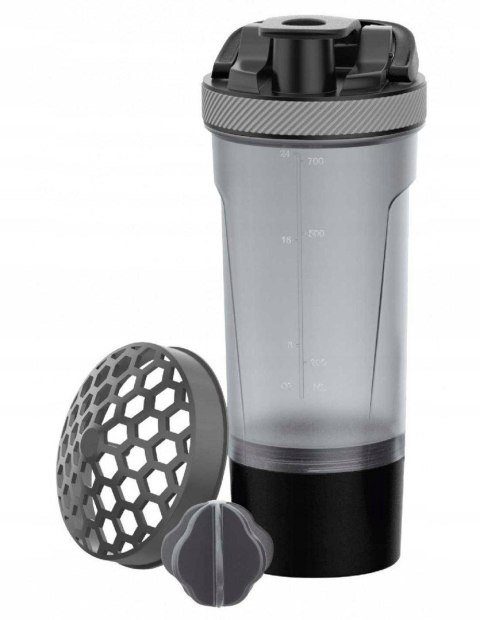 BIDON SHAKER DO KOKTAJLI ODŻYWEK NA SIŁOWNIĘ KINGHOFF SZEJKER 720ml