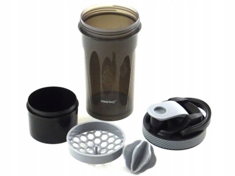 BIDON SHAKER DO KOKTAJLI ODŻYWEK NA SIŁOWNIĘ KINGHOFF SZEJKER 720ml