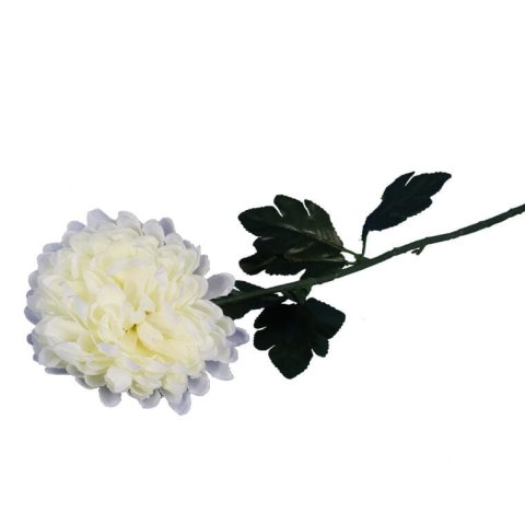 Sztuczna Chryzantema Biała 50 cm - dekoracja na Wszystkich Świętych