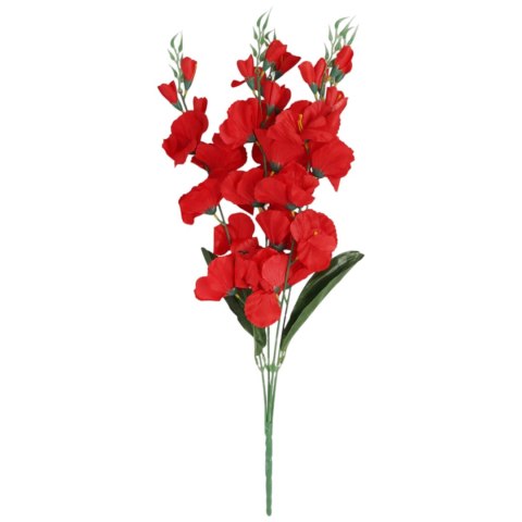 BUKIET 5 GAŁĄZEK MIECZYKÓW żółty GLADIOLA 67 cm