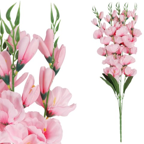 BUKIET 5 GAŁĄZEK MIECZYKÓW żółty GLADIOLA 67 cm