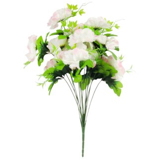 Sztuczny Bukiet 14 Anemonów 54 cm BIAŁY
