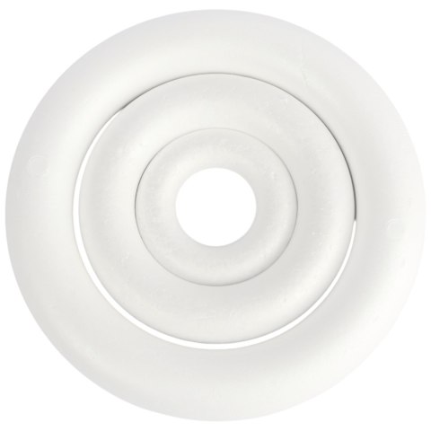 Ring-Oponka-Obręcz styropianowa Wieniec do ozdabiania Decoupage zestaw 3 sztuk 10/16/24 cm