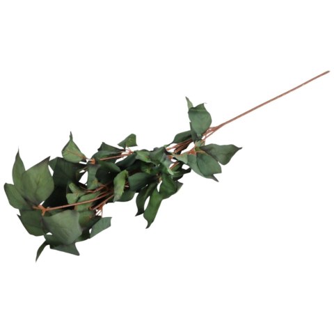 SZTUCZNA GAŁĄZKA Z JESIENNYMI LIŚĆMI do wazonu 74 cm kolor zielony
