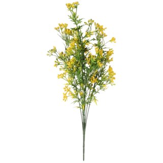 SZTUCZNY bukiet TRAWA dziki koper 43 CM żółty