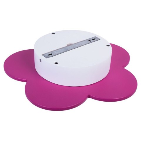 LAMPA SUFITOWA PLAFON LUMINEN, LED, DLA DZIEWCZYNKI, KWIATEK, RÓŻOWA
