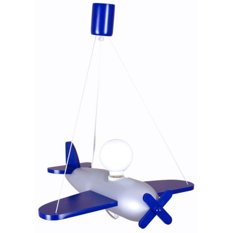LAMPA WISZĄCA DZIECIĘCA SAMOLOT AVIARO, ŻYRANDOL, DREWNIANA, LED, E27
