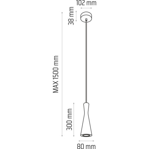 LAMPA WISZĄCA LUMIRA, BIAŁA, DREWNO, GU10, NOWOCZESNA, LOFT, SKANDYNAWSKA