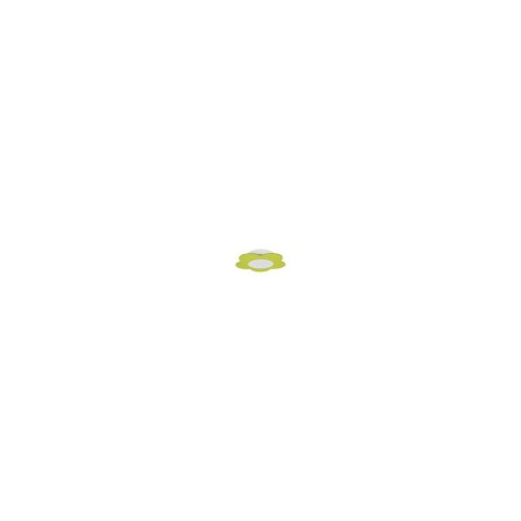 Lampa sufitowa plafon Fiore LED zielony