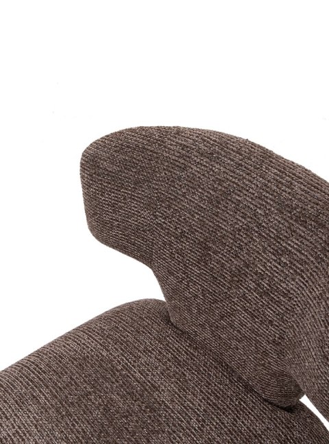 Zestaw 6 krzeseł APULIA brązowy / taupe