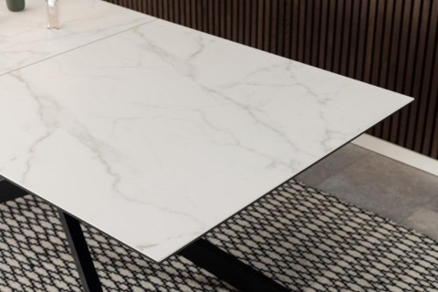 Stół Irwine 200/240x100cm white Akranes ( Rozmiar: uniwersalny )