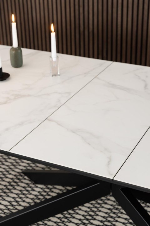 Stół Irwine 200/240x100cm white Akranes ( Rozmiar: uniwersalny )