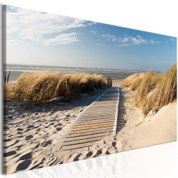 Obraz 150 x 50 cm - Dzika plaża