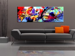 Obraz 150 x 50 cm - Kolorowa immersja