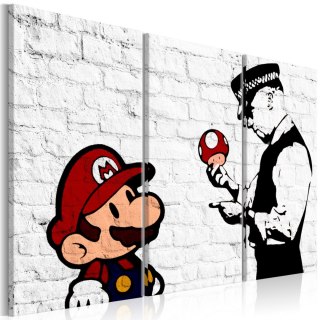 Obraz - Mario Bros, Banksy