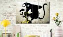 Obraz - Monkey TNT - Banksy