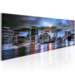 Obraz 150 x 50 cm - NYC: Miejska latarnia