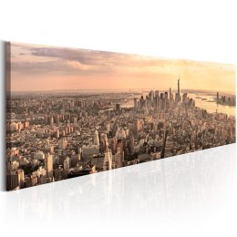 Obraz 150 x 50 cm - NYC: Miejskie piękno