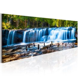 Obraz 150 x 50 cm - Piękny wodospad