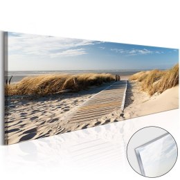 Obraz na szkle akrylowym - Dzika plaża 