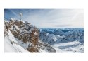 Fototapeta - Śnieg, skalne góry