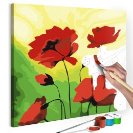 Obraz do samodzielnego malowania - Poppies