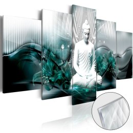 Obraz na szkle akrylowym - Lazurowa medytacja 
