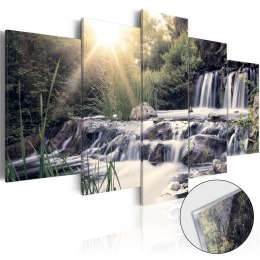 Obraz na szkle akrylowym - Wodospad snów 