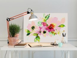 Obraz do samodzielnego malowania - Kolorowe kwiatki