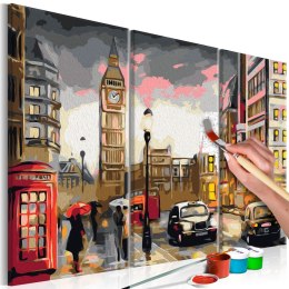 Obraz do samodzielnego malowania - Londyńska ulica