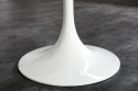 Okrągły Stół, biały - na jednej nodze, 120 cm
