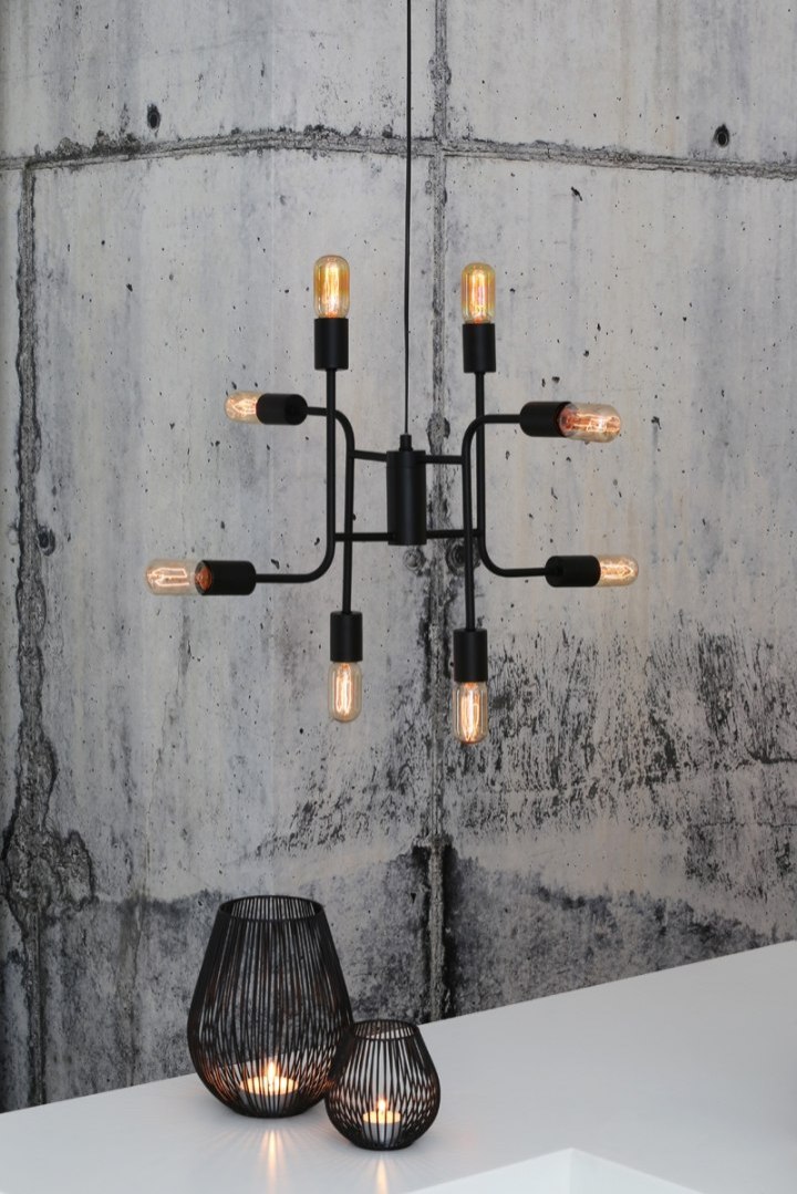 Lampa wisząca Marinelle czarna Lampa wisząca Marinelle czarna