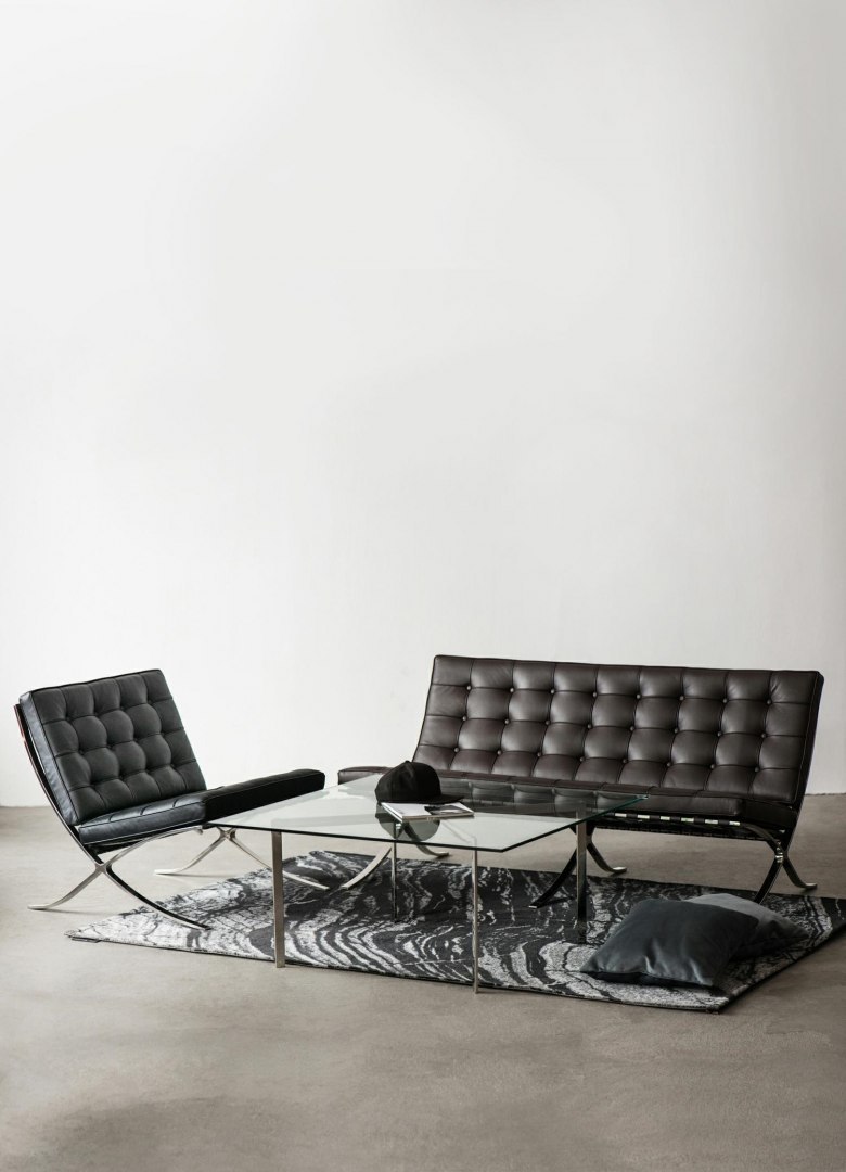 Sofa BA3 3 osobowa, brązowa skóra naturalna Sofa BA3 3 osobowa, brązowa skóra naturalna