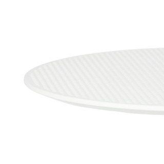 STÓŁ SCANDI, OKRĄGŁY, NA JEDNEJ NODZE, BIAŁY, 60 CM, DO JADALNI