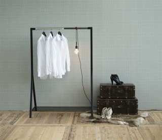 METALOWY WIESZAK, CZARNY, MINIMALISTYCZNY, LOFT