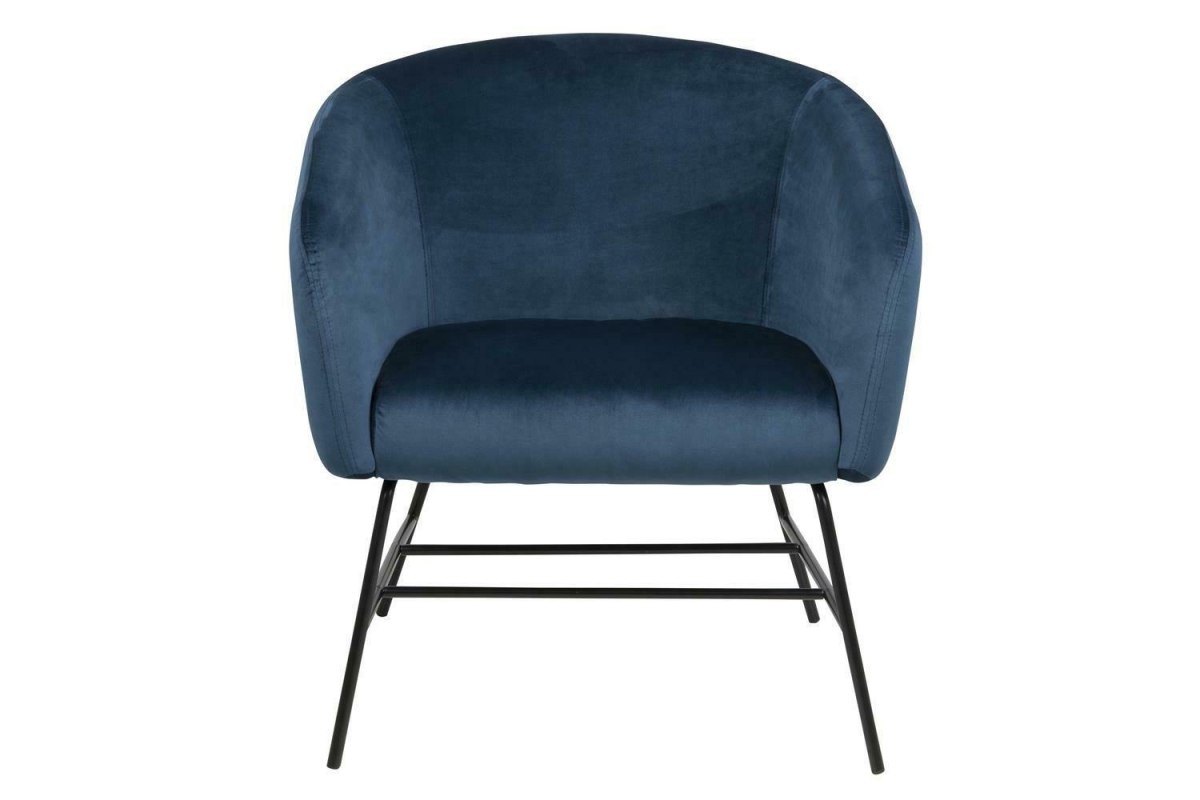 Fotel VIP czarny metal, CLASSIC BLUE, nowoczesny Fotel VIP czarny metal, CLASSIC BLUE, nowoczesny
