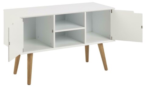Komoda Skandynawska, biała, minimalistyczna Komoda Skandynawska, biała, minimalistyczna