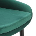 Krzesło Velvet ZIELONE eleganckie, tapicerowane