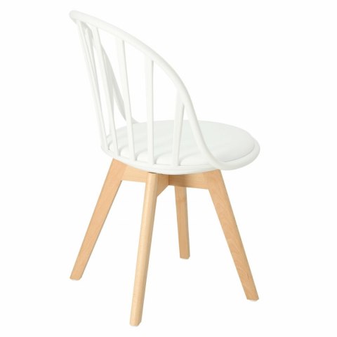 KRZESŁO RUSTICA BIAŁE, BUK, ELEGANCKIE, DO JADALNI, DO KUCHNI, AŻUROWE KRZESŁO RUSTICA BIAŁE, BUK, ELEGANCKIE, DO JADALNI, DO KUCHNI, AŻUROWE