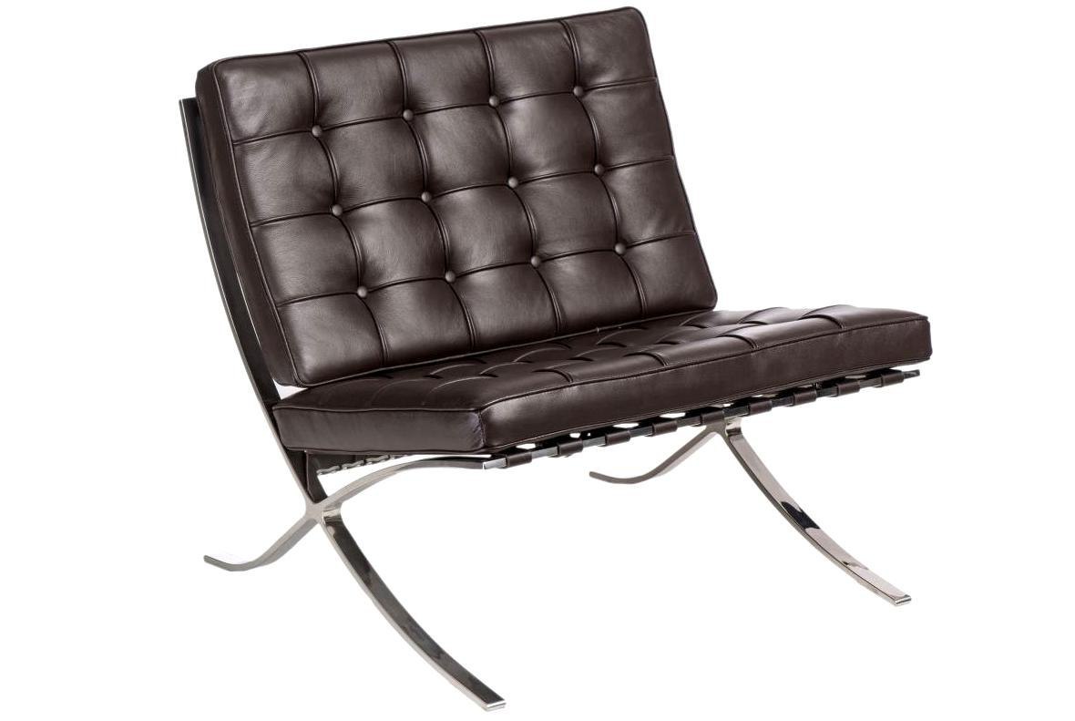 Fotel Barelona - BARCELON CHAIR - czarna skóra Fotel Barelona - BARCELON CHAIR - czarna skóra